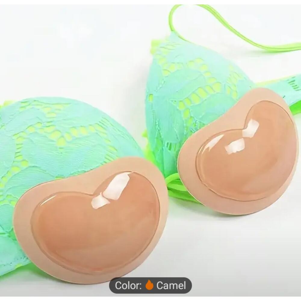Bikini Boost 2 Pack NEW Push Up Chest Pads Adheres To Bikini Top FREE SHIPPING
